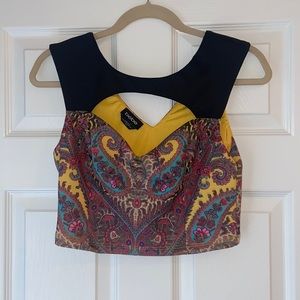 Bebe cropped top